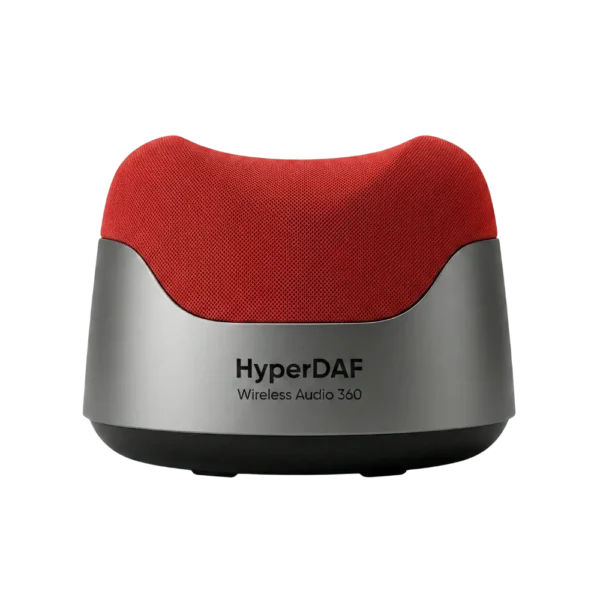 Compact wireless speaker demo product image