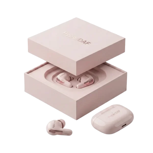Auralink Buds Air 3 True Wireless Earbuds - Pink demo product image