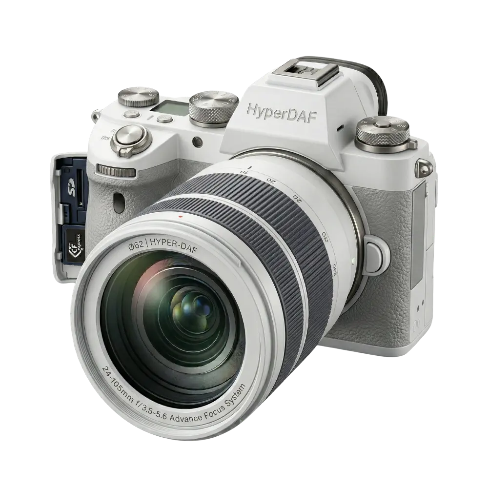 HyperDAF CapturePro Mirrorless Digital Camera with Zoom Lens Kit
