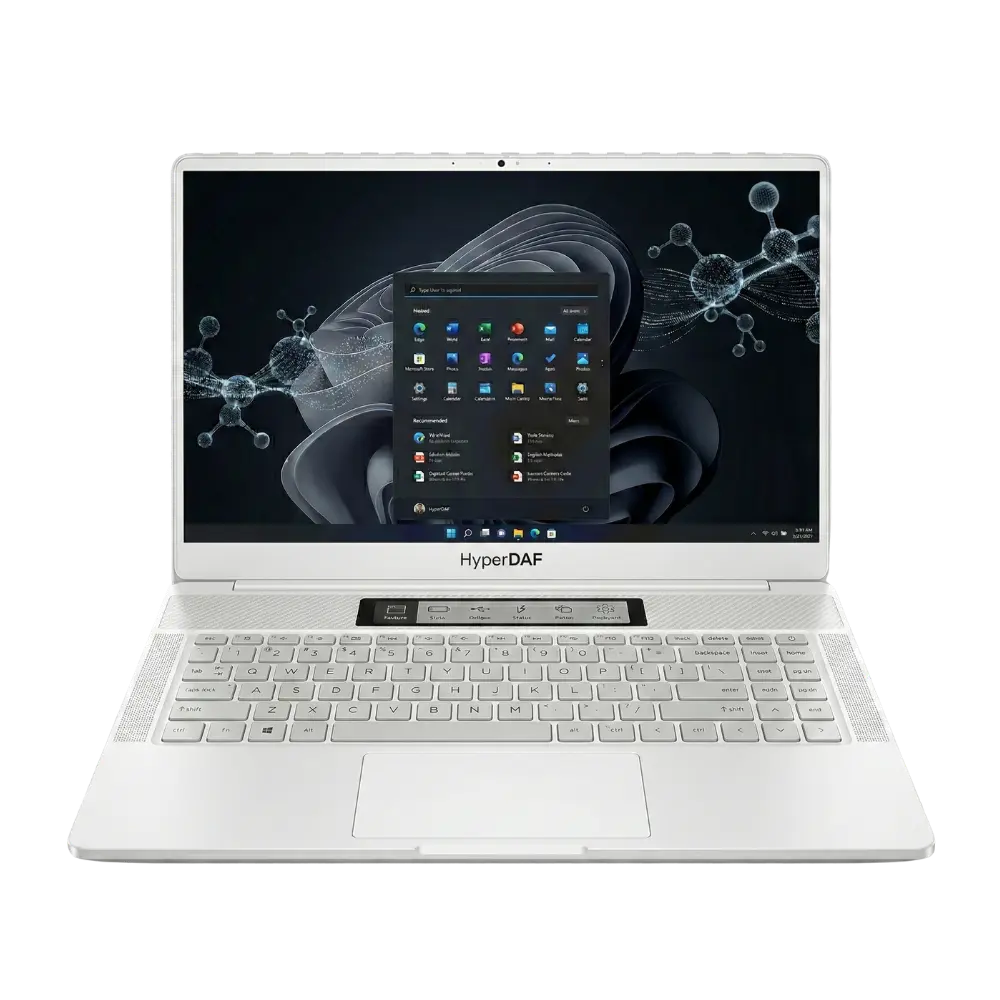 HyperDAF NovaBook Performance Laptop with Wide Display and Numeric Keyboard