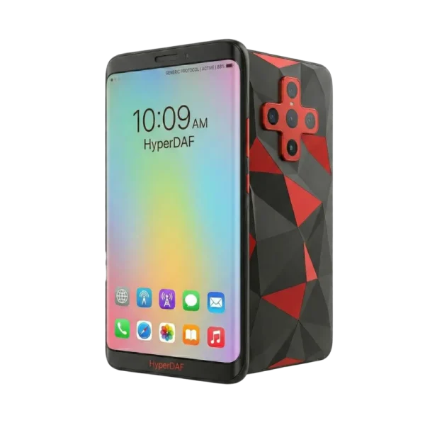 HyperDAF ArmorX Rugged Smartphone with Edge Protection Case