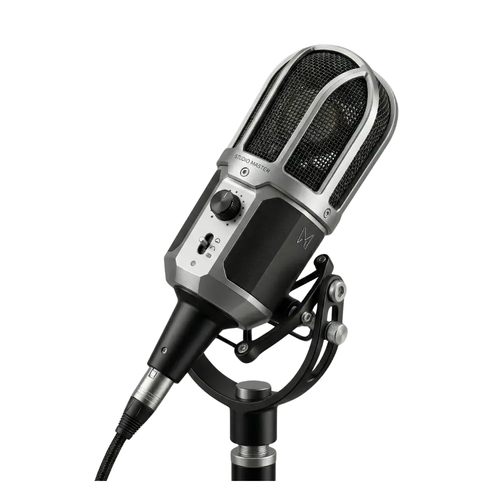 HyperDAF VoicePro USB Condenser Microphone with Shock Mount
