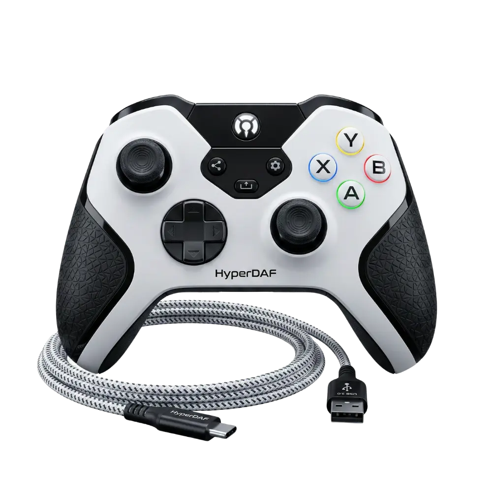HyperDAF GameCore Wireless Gaming Controller with Textured Grip - Image 3